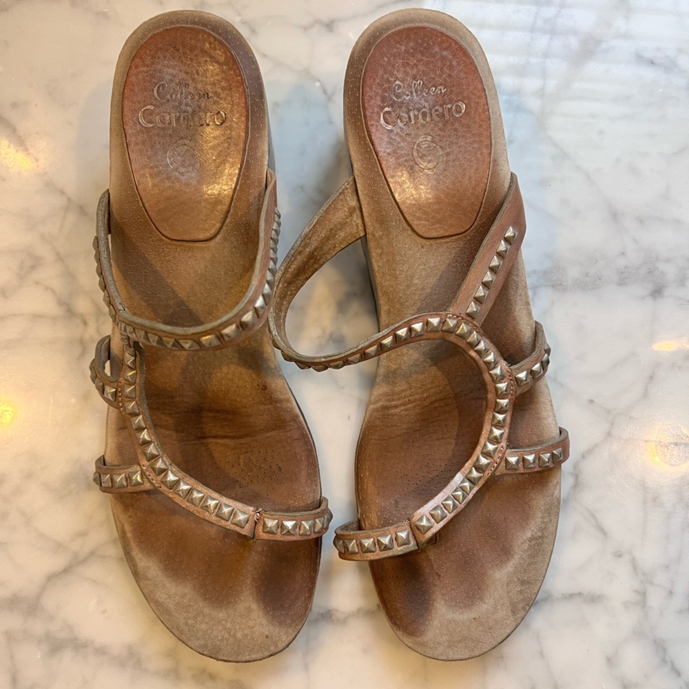 Calleen Cordero Studded Women's Wedge